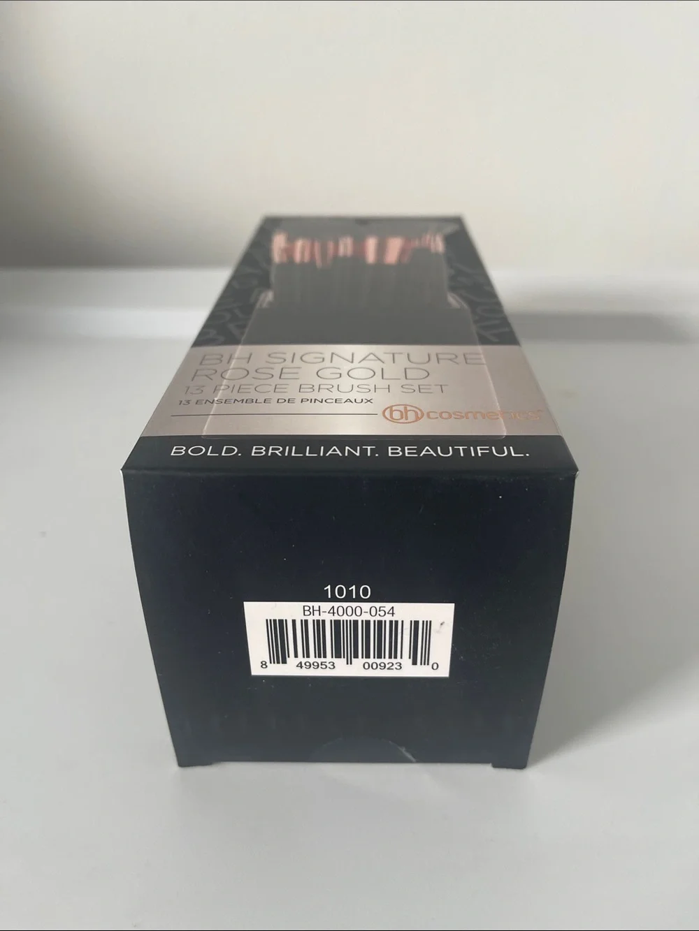 BH Cosmetics Rose Gold and Black 13-Piece Makeup Brush Set